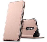 Verco case per Nokia 3.2 Cover, Custodia a Libro Pelle PU per Nokia 3.2 Booklet Protettiva [magnetica integrata], Rosa
