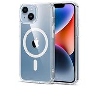 Verco Cover Cellulare per iPhone 14 Plus Custodia, Ibrido Case Compatibile con Magsafe Accessori per iPhone 14 Plus Case Silicone Trasparente
