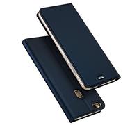 Verco Huawei P10 Lite Cover, Custodia a Libro Pelle PU per Huawei P10 Lite Case Booklet Protettiva [magnetica integrata], Azzurro
