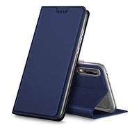 Verco Huawei P20 Cover, Custodia a Libro Pelle PU per Huawei P20 Case Booklet Protettiva [magnetica integrata], Azzurro
