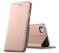 Verco iPhone 6S Cover, Custodia a Libro Pelle PU per Apple iPhone 6 Case Booklet Protettiva [magnetica integrata], Rosa