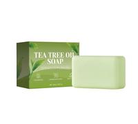Verdalyas Sapone Naturale al Tea Tree, Delicato, per Viso e Corpo, Pulisce Profondamente, Idrata e Rinfresca