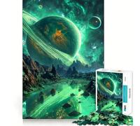 Verdant Ring Serenade - Puzzle da 1000 pezzi per adolescenti,gioco di memoria,incastro perfetto,nessun pezzo si stacca,ideale da portare in viaggio,gioco per allenare la mente,regalo (38x52cm)