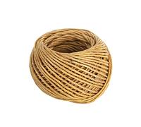 Verdant Touch Stoppini per candele in canapa biologica, 2 mm, pre-cerati, 30 m, 2 pezzi, ecologici e atossici, perfetti per realizzare candele fai da te e lampade a olio