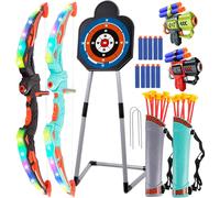 VERDANTREE 2PACK Archi e frecce per Bambini con luci a LED