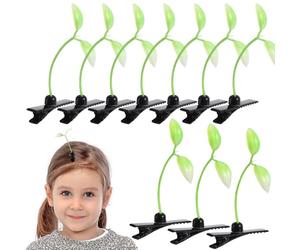 VERDANVERSE 10 Pezzi Clip per Capelli Germogli di Soia in Leggero e Pe Fermagli Divertenti e Versatili per Donne e Ragazze Accessori per Feste e Uso Quotidiano