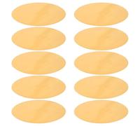 VERDANVERSE 10 Pezzi Pellicole Autoadesive per Filtri Gel Colore Caldo 10 Pezzi, Fogli Diffusori Luce in Plastica Trasparente 12 Cm, Pellicola Correttiva per Illuminazione Ambientale,