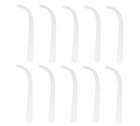 VERDANVERSE 10 pezzi Supporto Espositivo per Orecchini in Acrilico Trasparente da Negozio e Casa Asticelle senza Foratura Stand Display Orecchini da Te Resistente e Pratico