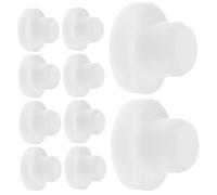 VERDANVERSE 10 Pezzi Tappi in Silicone per Bottiglie e Vasi Tappo Solido per Conservazione Spezie e Sicuro e Riutilizzabile per Fioriere Flaconi e Laboratorio Ømm