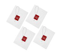 VERDANVERSE 100 pezzi Bustine Filtro Tè Sfuso con Coulisse Sacchetti Filtro Tisane in Nylon Resistenti al Calore Confezione per Infusione e Sicura