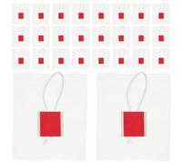 VERDANVERSE 100 pezzi Sacchetti Filtro Tè Nylon Usa e Getta Resistenti Alte Temperature Filtro Tisane e Spezie Bustine Infusore Triangolari per Tè Sfuso e Infusi Aromatici