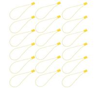 VERDANVERSE 1000 Pezzi Stringa Cartel Prezzo con Chiusura a Scatto Oro 18 Cm, Plastico, per Etichette Abbigliamento e Gioielli, Facile da Montare per Vetrine di Negozi al Dettaglio