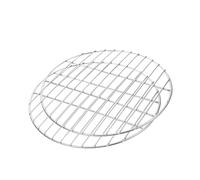 VERDANVERSE 2 Pezzi Acciaio Inossidabile Rotondo Inserto per Barbecue e Forno per Grigliare Carne Affumicare e Preparare Pane e Biscotto