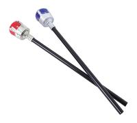 VERDANVERSE 2 Pezzi Bastoni Reali da Re in Plastica Leggera per Halloween Accessorio Costume per Recite Feste e Giochi di Ruolo