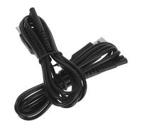 VERDANVERSE 2 Pezzi Cavo di Ricarica USB Dual Core in Rame per Rasoi e Dispositivi di Bellezza Cavo di Alimentazione Multiuso con Protezione da Surriscaldamento e Sovracorrente da Nero