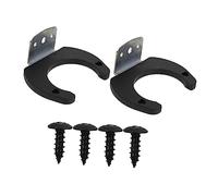 VERDANVERSE 2 pezzi Ganci Porta Microfono in Resistente Supporto da Parete per Microfono Ktv Accessorio Sostitutivo per Casa e Hotel Design Semplice e Funzionale