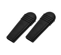 VERDANVERSE 2 Pezzi Maniglia Del Freno Della Sedia a Rotelle Copertura Per Sedia a Rotelle Coperture Del Bordo Di Spinta Per Sedia a Rotelle Guidare Parti Della Sedia a Rotelle Pvc Black