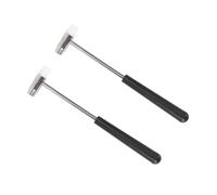 VERDANVERSE 2 pezzi Mini Martello Riparazione Orologi Strumento Orologiaio Compatto con Superficie Liscia e Metallo Resistente per Cinturini in Acciaio e Quadranti Delicati Colore Casuale