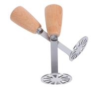 VERDANVERSE 2 pezzi Mini Schiacciapatate Manuale in Acciaio con in Antiscivolo Utensile Versatile per Avocado e Verdure Facile da