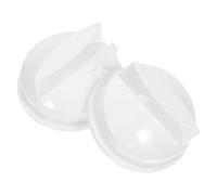 VERDANVERSE 2 Pezzi Oven Timer Knobs in Heat-resistant Plastic Mechanical Rotary Replacement Dial For Microwave Temperature Control Easy Installation For Home And Commercial Use