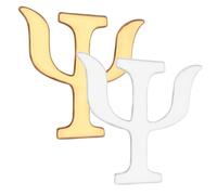 VERDANVERSE 2 pezzi Spilla Psicologia Lettera Donna Vintage in Resistente Accessorio per e Borse Design Originale e Versatile per e Infermiere