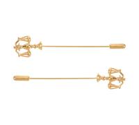 VERDANVERSE 2 Pezzi Spille Dorate da Uomo e Donna Spilla Metallo Bilancia Giustizia Elegante per Giacche e Camicie Accessorio Professionale e Brooch Natale