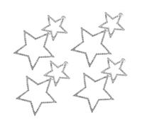 VERDANVERSE 2paia Orecchini Pendente Stella Rutenio Con Strass Design Minimalista Elegante e Leggero Per Donne e Ragazze Accessori Moda Per Ogni Occasione