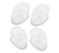 VERDANVERSE 2paio di Orecchio Silicone per Pratica di Piercing Simulazione Realistica per Formazione Professionale Ospedali e Cliniche Facile da Usare e Materiale di qualità