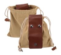 VERDANVERSE 2pezzi Borsa Pieghevole in Tela Per Foraggiamento Sacchetto Per Funghi e Svuotamento Per Raccolta Da Viaggio Ed Escursionismo Con Attacco in Vita Per Raccolta Frutta All Aperto