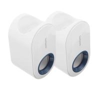 VERDANVERSE 2pezzi Distributore Automatico Dentifricio Parete Spremi-tubetti Trapano Organizer Per Accessori Bagno Erogazione Precisa Risparmio Per Famiglie e Ragazzo Ragazza