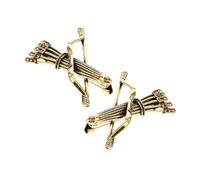 VERDANVERSE 2pezzi Spilla Vintage Uomo Design Unico Per Sciarpa e Mantello Spilla Bow e Freccia Accessorio Per Abbigliamento e Costumi Resistente e Finitura Dettagliata