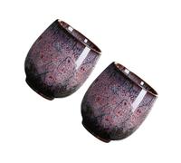 VERDANVERSE 2pezzi Tazza Da Tè in Ceramica Tazza Da Tè Kung Fu Pomeridiano e Riunioni Di Famiglia