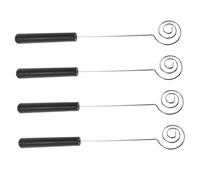 VERDANVERSE 4 Pezzi Forchette in Acciaio per Cioccolato e Dolci Strumenti Ergonomici per Decorazione Torte e Fonduta Utensili Multifunzionali per Feste e Preparazioni Casalinghe