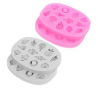 VERDANVERSE 4 Pezzi - Stampo Antiaderente Per Stampi Per Lecca-Lecca Pasta Per Caramelle Decorazione Riutilizzabile Gomma Da Masticare Crema Per Decorare Ghiaccioli In Silicone Teglia