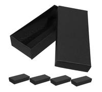 VERDANVERSE 5 pezzi Scatola per Orologi Piccola con Coperchio Custodia Compattta e Leggera per Viaggio Design Minimalista Elegante per Uomo e Donna per Compleanni e Anniversari