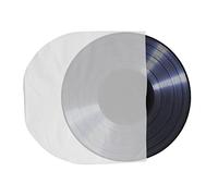 VERDANVERSE 50 Pezzi Buste Protettive CD Trasparenti Confezione Sacchetti Interni Antistatici per CD Resistenti e Durevoli per Protezione Ottimale e Uso Prolungato