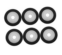 VERDANVERSE 6 pezzi Rulli di Presa in Resistenti per Videoregistratore Vhs Registratore Cassette e Lettore Audio Sostituzione Durevole per Rulli di Pressione