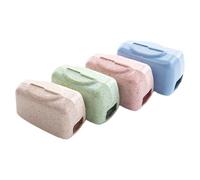 VERDANVERSE 8 pezzi Copri Testina Spazzolino Protettivi in Materiale Resistente Cover Leggeri e Facili da Chiudere per Viaggi e Uso Quotidiano Protezione Igienica per Testine Spazzolini