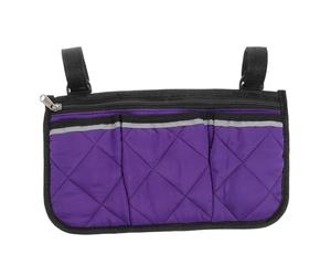 VERDANVERSE Borsa Laterale Per Sedia Rotelle Con Capacità Organizzatore Per Bracciolo Per Portare Oggetti Quotidiani Come Telefono Bottiglia e Ombrello Compatibile Con Sedie Rotelle e