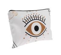 VERDANVERSE Borsa Per Cosmetici Occhi Del Diavolo Controllo Con Cerniera Accessori Per Il Trucco Borsa Da Viaggio Per Donna Simpatico Astuccio Per Il Trucco Sacca Da Toeletta Tpu
