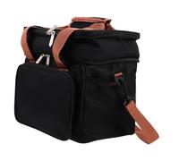 VERDANVERSE Borsa Pranzo a Due Livelli Grande Capacità con Tracolla Borsa Termica per Picnic e Viaggio Outdoor