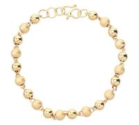 VERDANVERSE Bracciale da Donna in Titanio Perline di Buddha Dorate Catena da Mano Leggera e Resistente Gioiello Decorativo per Compleanni e Anniversari