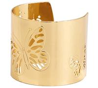 VERDANVERSE Bracciale Fascia Larga in con Traforate Polsino Geometrico Aperto per Ragazze e Accessorio Versatile per e Formali