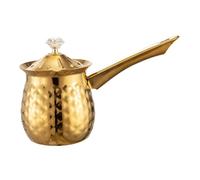 VERDANVERSE Caffettiera Turca in Piccola Caffettiera Araba per Estrazione Compatto per Viaggi e Cucine Piccole Artigianato Classico con Elegante Vintage