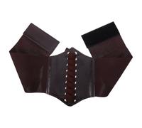 VERDANVERSE Cintura Corsetto Modellante Vintage Lacci Regolabili Corsetto Dimagrante Elasticizzato per Vita 70 CM Cintura Snellente Traspirante per Donna Adatta per Eventi e Uso Quotidiano