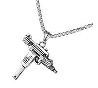 VERDANVERSE Collana Ciondolo Macchina da Guerra in Lega, Gioielli Maschili Hip Hop, Accessorio per Uomo Resistente e Decorativo, per Feste e Look alla Moda