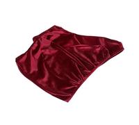 VERDANVERSE Copriscarpe per Pattini Artistici in Poliestere Resistente, Copristivali Leggeri Pieghevoli, Protezione per Scarpe da Pattinaggio su Ghiaccio, Set 1 Paio Colore Rosso Scuro,