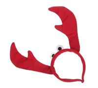 VERDANVERSE Fascia Testa Granchio Morbida e Leggera con Occhi Giganti Elastico Adattabile per Adulti Accessorio Costume per Feste Halloween e Recite