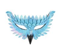 VERDANVERSE Maschera per Halloween con Becco Faccia Costume Mascherato per Feste e Cosplay Adulti Design Flessibile e Riutilizzabile