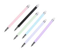 VERDANVERSE Matite Infinita senza Inchiostro 6 Pezzi Matita Eterna Portatile in Plastica e Punta, Design Creativo per Disegno e Scrittura per Artisti e Adulti